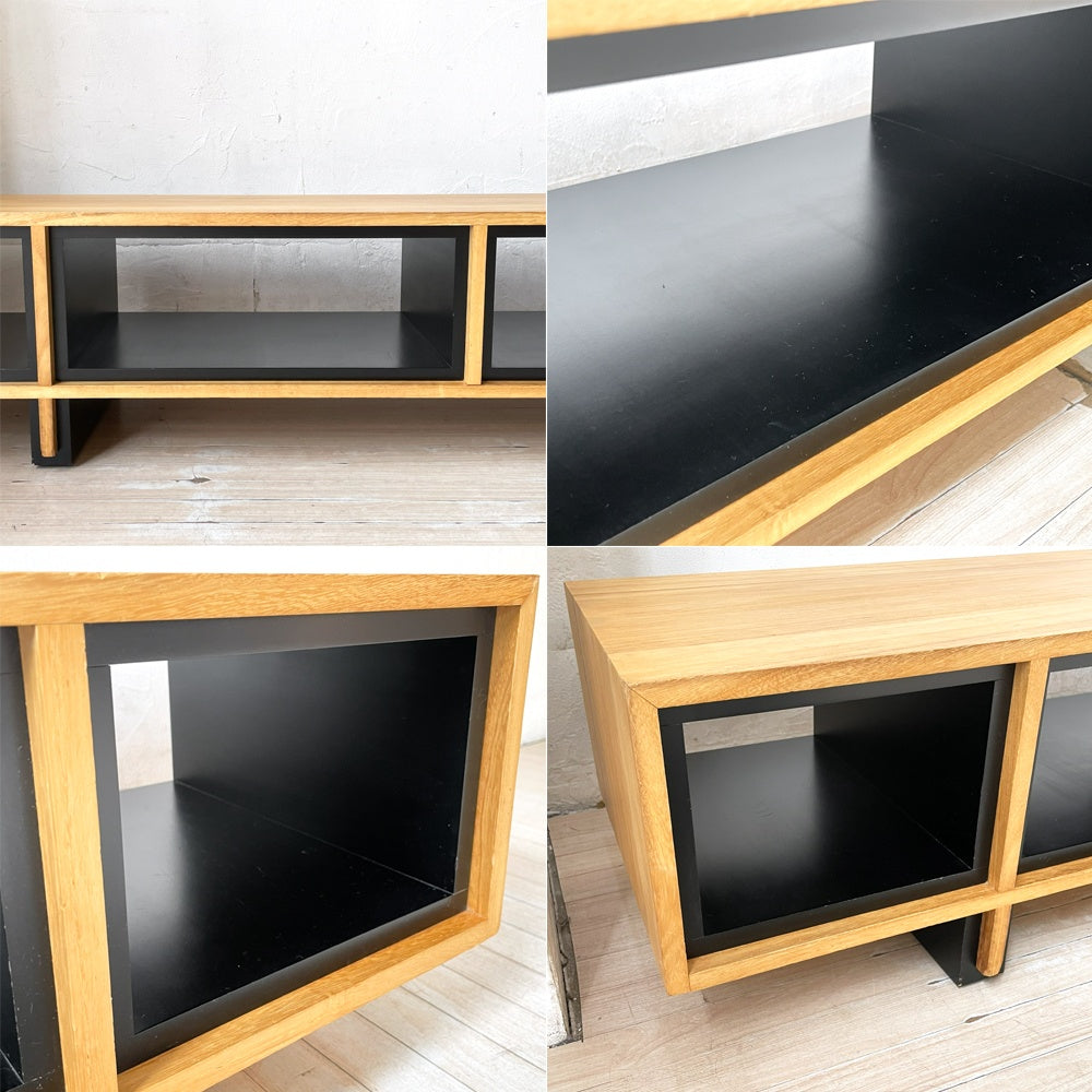 ランドスケーププロダクツ Landscape Products レイモンドキャビネットロー RAYMOND CABINET LOW AVボード 桐無垢材 定価85,800- ★