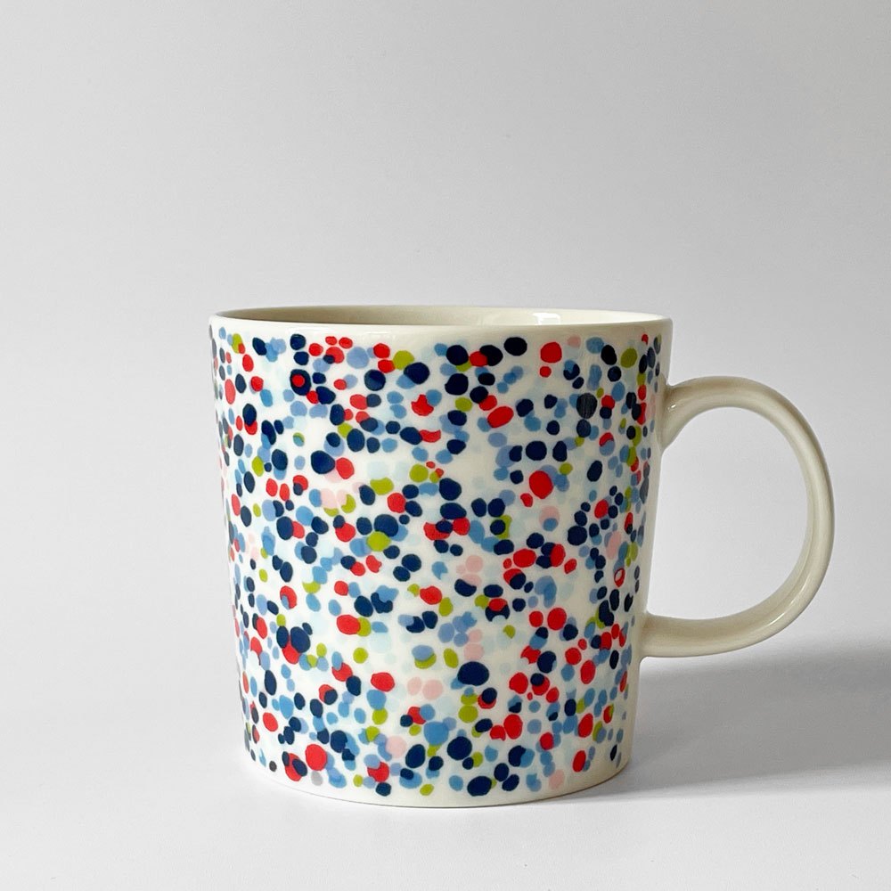 イッタラ iittala ヘレ Helle マグ マグカップ ブルー オイバ・トイッカ Oiva Toikka 陶器 フィンランド 北欧食器 ◇