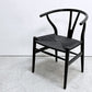 カールハンセン＆サン Carl Hansen & Son CH24 Yチェア ブラックラッカー×ブラックペーパーコード ビーチ材 ハンス・J・ウェグナー デンマーク 北欧家具 日本仕様サイズ D ●