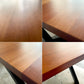 かなでもの KANADEMONO ザ・テーブル THE TABLE デスク ブラックチェリー材 X脚 ブラックスチール W160 x D80cm 定価￥108,000- ■
