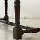ビンテージ Vintage 無垢材天板 ペインテッド ダイニングテーブル リフェクトリーテーブル 作業台 アトリエテーブル ろくろ脚 W179.5cm クラシカル ●