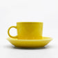 アラビア ARABIA ティーマ TEEMA コーヒーカップ＆ソーサー カイ・フランク イエロー 廃番希少 北欧 ●