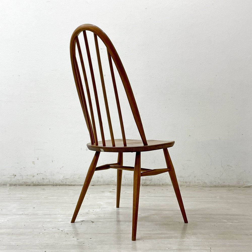 アーコール Ercol クエーカー チェア ダイニングチェア UKビンテージ エルム×ビーチ材 ナチュラル 英国家具 ●