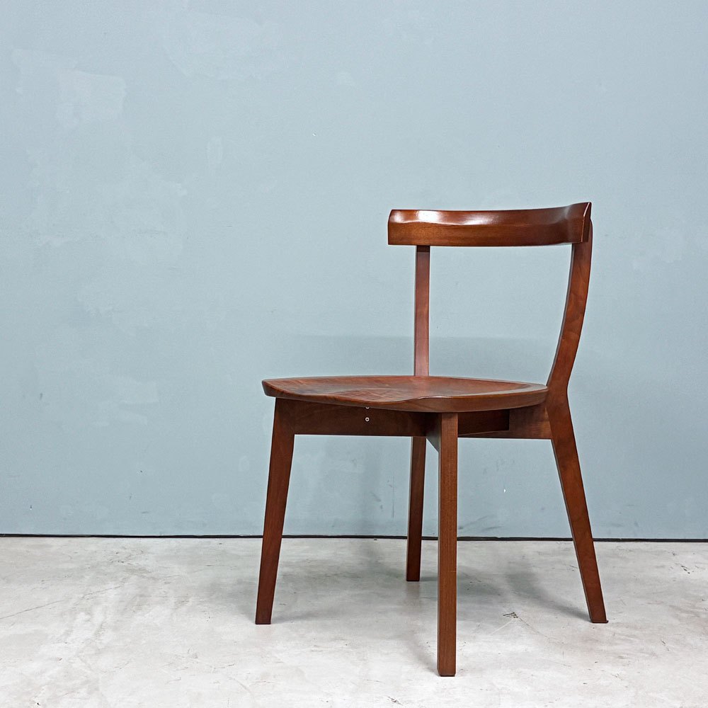アーリータイムスアルファ EARLY TIMES α エテルノ ETERNO DC-4 ダイニングチェア ウォールナット無垢材 旭川家具 B ◎