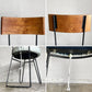 ディーボディ d-Bodhi カンパーニャ チェア デニム CAMPAGNA CHAIR ダイニングチェア チーク古材×アイアンレッグ インダストリアルデザイン B ■