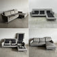 アイラーセン eilersen ストリームライン STREAMLINE カウチソファ ワイドタイプ 2P ＋ シェーズロング ＋ ヘッドレスト ＋ オーバーアームカバー 生地 COTTON-30 参考価格合計約68.4万円以上の品 #814-200 デンマーク アクタス ACTUS 取扱い 北欧家具 ダニッシュモダン 〓