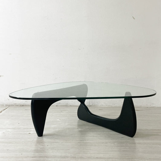 イサムノグチ Isamu Noguchi コーヒーテーブル Coffee Table ガラス天板厚20mm リプロダクト品 デザイナーズ家具 名作 ●