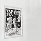 タッペイ TAPPEI JODAI CENTIPEDE グラフィックポスター サイン入り 44×62㎝ フレーム入り アクリル アート ★