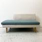 モモナチュラル Momo natural アルネ レイドバック ベンチ ARNE LAID-BACK BENCH ハーフバックベンチ HALF BACK BENCH アームレス リビングダイニングソファ 2P 2人掛け ベージュカラー ファブリック カバーリング  アルダー材 ●