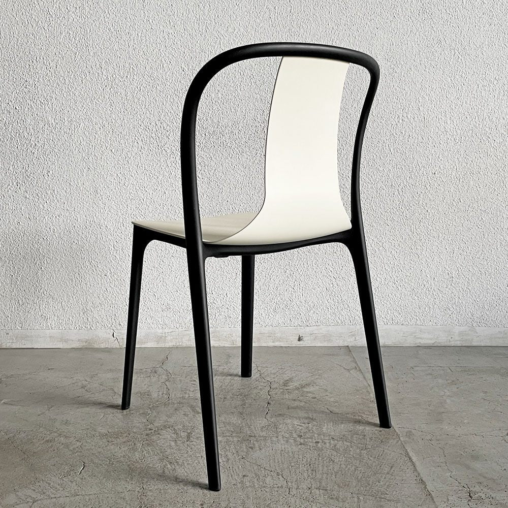 ヴィトラ Vitra ベルヴィルチェア Belleville Chair ダイニングチェア スタッキングチェア クリーム ロナン & エルワン・ブルレック B 〓