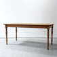 クラッシュゲート CRASH GATE ノットアンティークス Knot antiques キリン KIRIN ダイニングテーブル オーク材  W160cm アンティーク調 クラシカル 展示品 ●