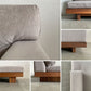 マスターウォール MASTERWAL デニッシュ ソファ DANISH SOFA 3シーター180 + ワンアームカウチ セット ウォールナット無垢材 参考価格約77.5万円 〓