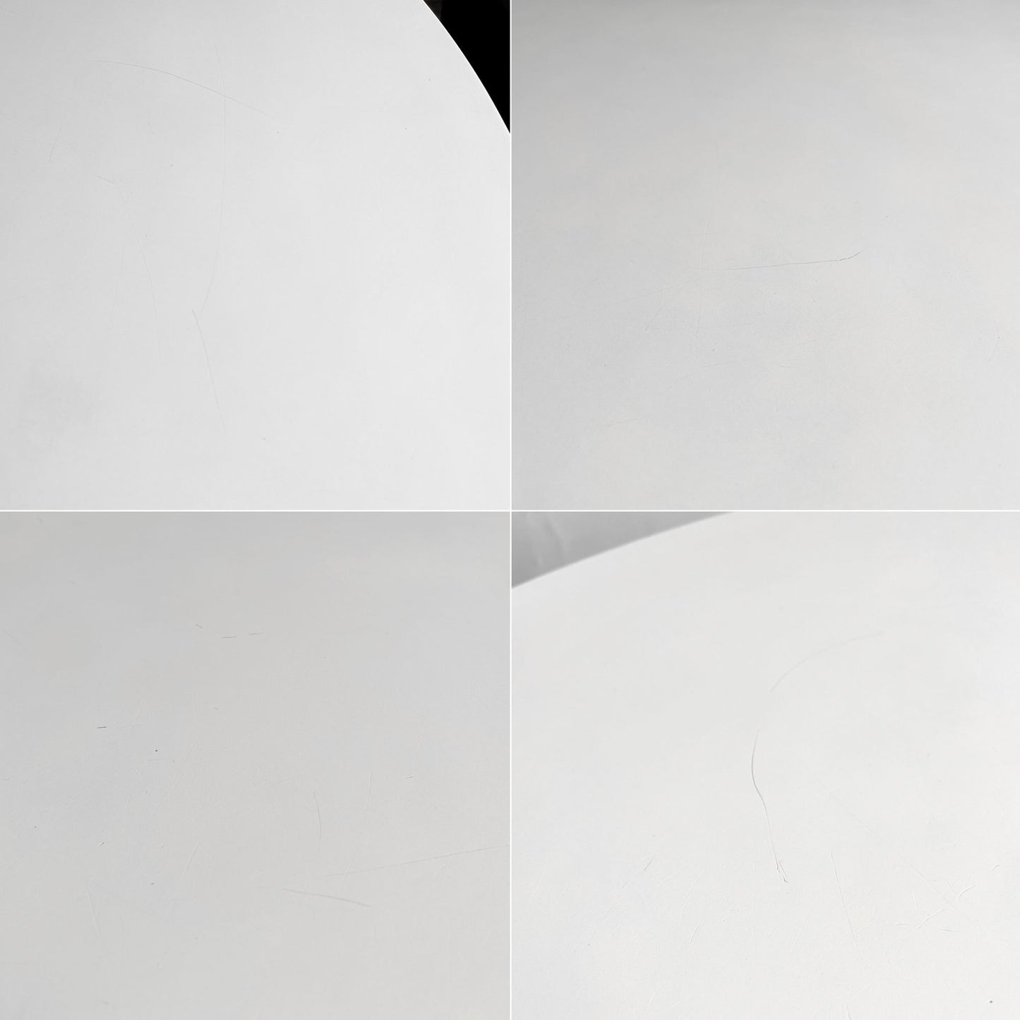 ハーマンミラー Herman Miller コントラクトテーブル Eames Contract Tables ラウンド ホワイト メラミントップ Φ107x H64 cm ビンテージ C&R イームズ ミッドセンチュリー ■