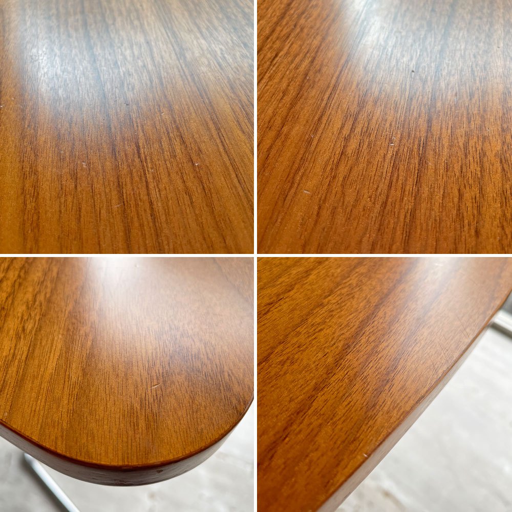 テクタ TECTA K22 サイドテーブル SIDE TABLE ウォールナット材 高さ調整可 アレキサンダーカルダー ドイツ バウハウス 定価￥92,400- ♪