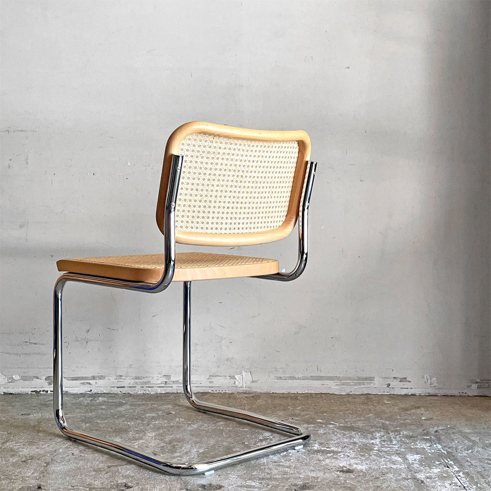 ノルスタジオ Knoll Studio ブロイヤーコレクション Breuer Collection チェスカチェア CESCA CHAIR アームレス マルセル・ブロイヤー 美品■