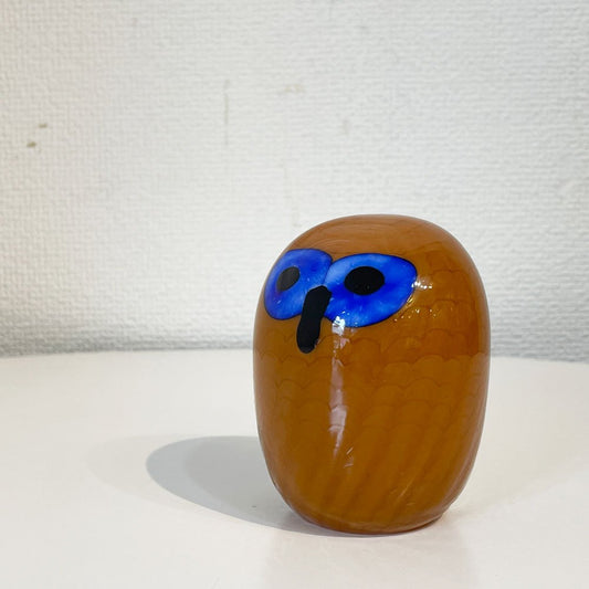 イッタラ iittala バーズバイトイッカ Birds by Toikka フクロウ Northern Owl Yellow No.455 SCOPE別注 オイバ・トイッカ イッタラバード ガラス ハンドメイド 北欧雑貨 ◎