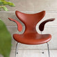 フリッツハンセン Fritz Hansen リリー LiLY アームチェア エイトチェア フルパディング 3208 150周年 アニバーサリーモデル グレースレザー チェスナット アルネ・ヤコブセン ♪