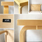 アルテック artek TABLE 82B ダイニングテーブル バーチ材 ラッカー W135×D85 アルヴァ・アアルト 北欧 デンマーク 定価￥261,800- ★