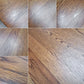 リセノ Re:CENO ワイリー WIRY リビングダイニングテーブル オーク無垢材 スチール脚 W160cm ビンテージスタイル 定価￥99,800- ●