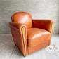 アクメファニチャー ACME Furniture オーククラブチェア OAKS CLUB CHAIR ラウンジチェア 1Pソファ スムースレザー 本革 オーク材 参考定価￥165,000- ♪