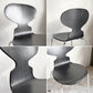 フリッツハンセン Fritz Hansen アントチェア ANT CHAIR 4本脚 ブラック カラードアッシュ 2019年製 アルネ・ヤコブセン デンマーク ■