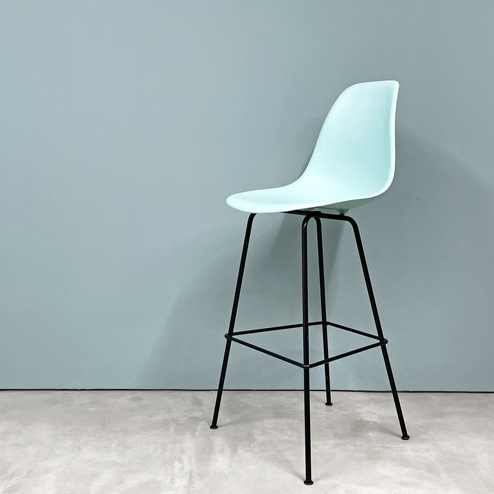 ハーマンミラー Herman Miller イームズ シェルスツール バーハイトスツール アクアスカイ H115.5cm ポリプロピレン製 イームズ ミッドセンチュリー ◎
