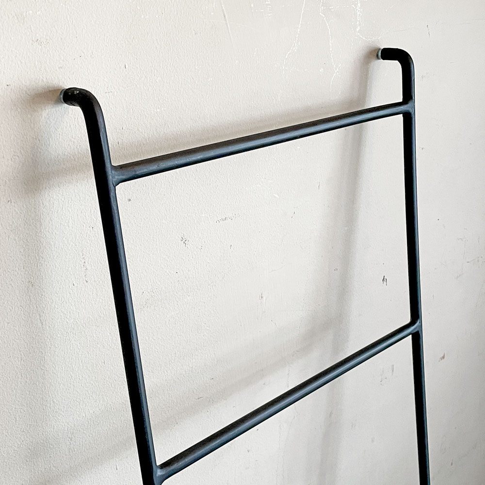 イデー IDEE アイアン ラダー IRON LADDER ハンガーラック ウォールラック ブラック 立て掛け ■