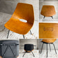 メゾンドュモンド Maisons du Monde トノーチェア Tonneau Chair ダイニングチェア レザー ピエール・ガーリッシュ Pierre Guarich フランス 希少 ♪