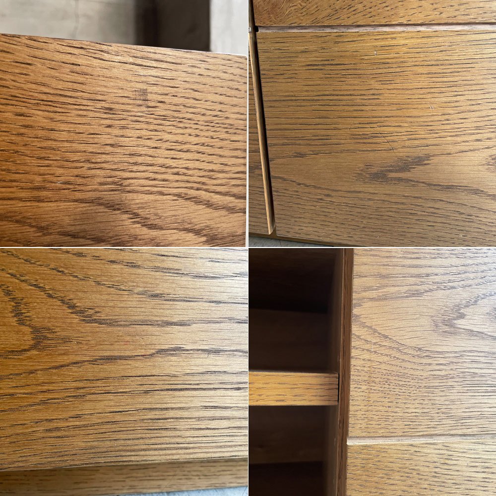 ウニコ unico アディ ADDAY AVボード ローボード 抽斗2杯 オーク材 W160cm ナチュラルスタイル 参考定価￥69,300- ♪