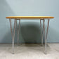 フリッツハンセン Fritz Hansen B603 スーパー円テーブル Bテーブル ダイニングテーブル 100x100cm ピート・ヘイン アルネ・ヤコブセン 北欧家具 2002年製 ◎
