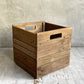 ジャーナルスタンダードファニチャー jopurnal standard Furniture カーペンター KARPENTER ルイスボックス LOUIS BOX ウッドボックス 収納ボックス スタッキング 古材 サイズL 4個セット♪