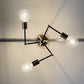 アクメファニチャー ACME Furniture ソリッドブラスランプ 3アーム ブラックアーム SOLID BRASS LAMP 真鍮 シーリングライト ミッドセンチュリー 廃番カラー 参考定価￥106,700- ■