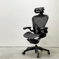 ハーマンミラー Herman Miller アーロンチェア Bサイズ ポスチャーフィット ヘッドレスト付き フル装備 グラファイト ビル・スタンフ＆ドン・チャドウィック ●