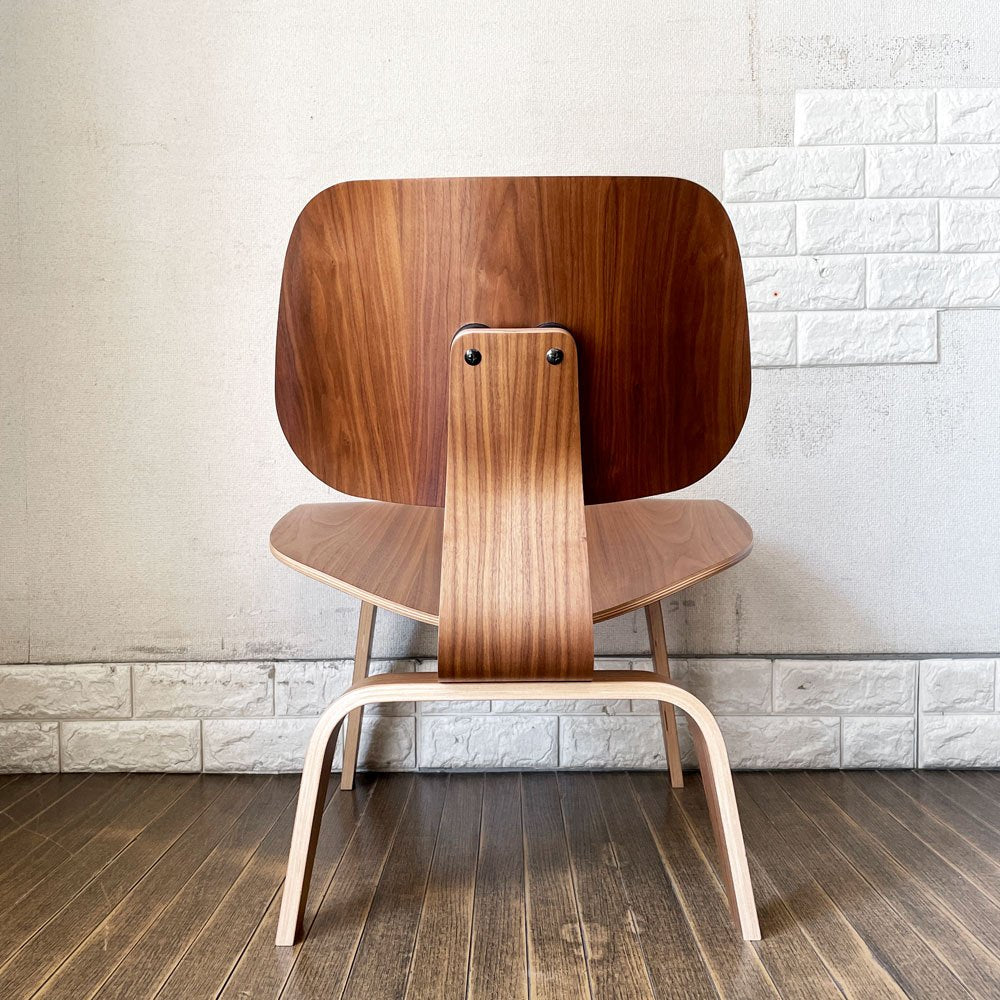 ハーマンミラー Herman Miller プライウッドラウンジチェア LCW ウッドレッグ ウォールナット C&R イームズ ミッドセンチュリー 定価￥218,900- ◎