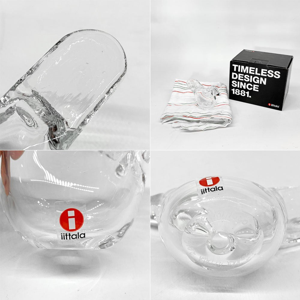 イッタラ iittala バーズバイトイッカ Birds by Toikka シエッポ Sieppo クリア×クリア オイバ・トイッカ イッタラバード 北欧雑貨 フィンランド ★