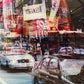 カレ KARE Picture Glass Times Square Move 70x90cm 強化ガラス アートフレーム タイムズスクエア ニューヨーク 写真 壁掛けインテリア ドイツ ◎