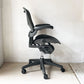 ハーマンミラー Herman Miller アーロンチェア Bサイズ ランバーサポート フル装備 グラファイトベース ビル・スタンフ ＆ ドン・チャドウィック シート下クッション交換済★