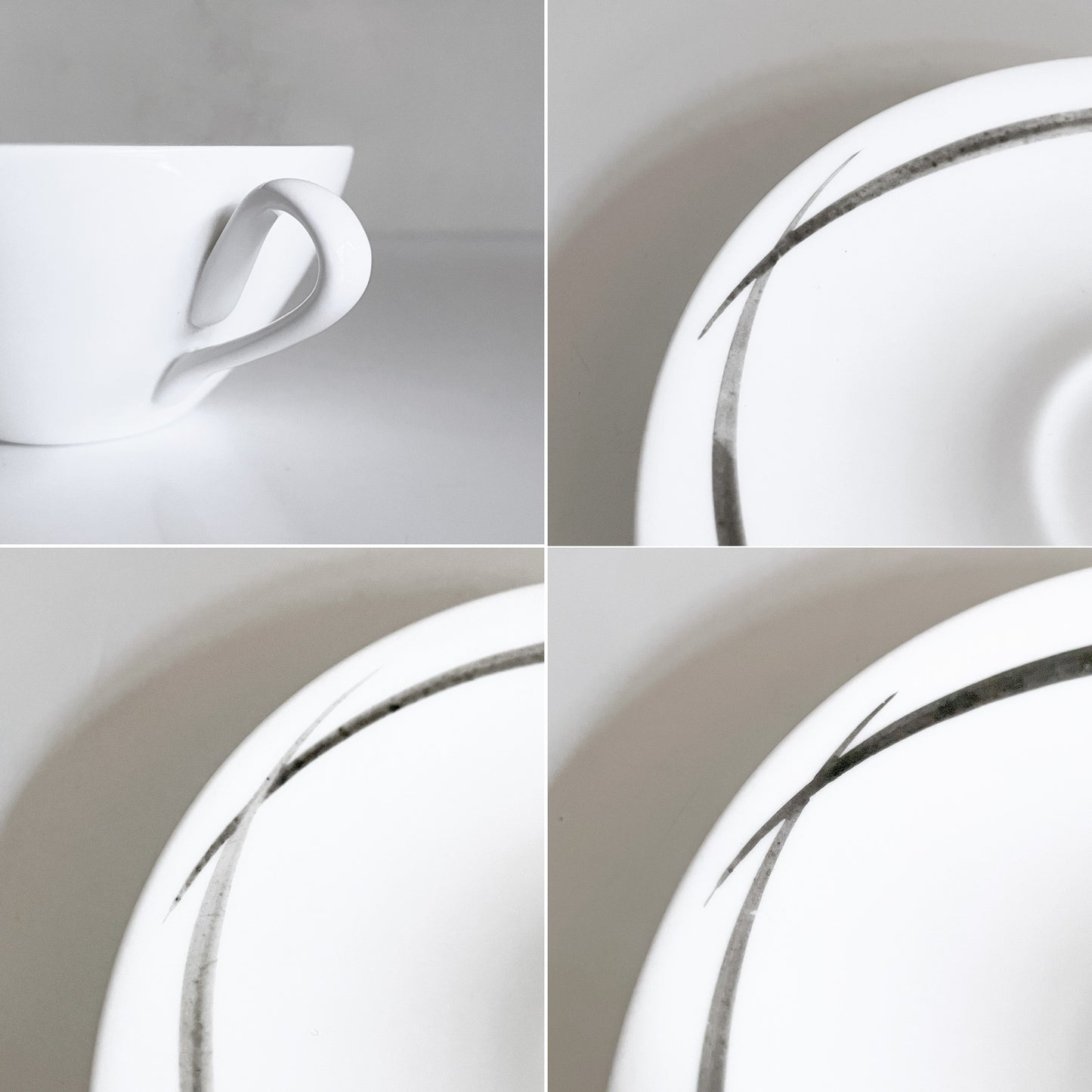 グスタフスベリ GUSTAVSBERG ペンシル Pencil カップ&ソーサー C&S スティグ・リンドベリ Stig Lindberg スウェーデン 北欧雑貨 ビンテージ ■