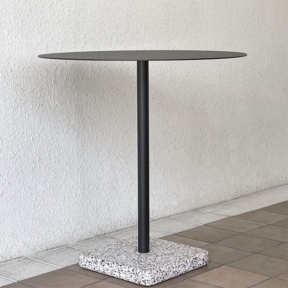 ヘイ HAY テラゾー TERRAZZO TABLE ラウンドテーブルアンスラサイト 人工大理石 ダイニングテーブル カフェテーブル デンマーク 北欧家具 ◇