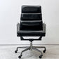 ハーマンミラー Herman Miller ソフトパッドグループ エグゼクティブチェア ハイバック ブラックレザー イームズ 5スターベース ミッドセンチュリー 定価約720,500円 ●