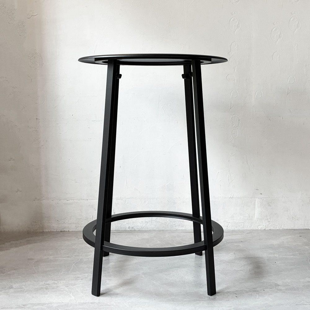 ヘイ HAY リボルバー バーテーブル REVOLVER BAR TABLE  カウンターテーブル ハイテーブル H105cm ブラック レオン・ランズメイヤー デンマーク 定価￥99,000 - ★