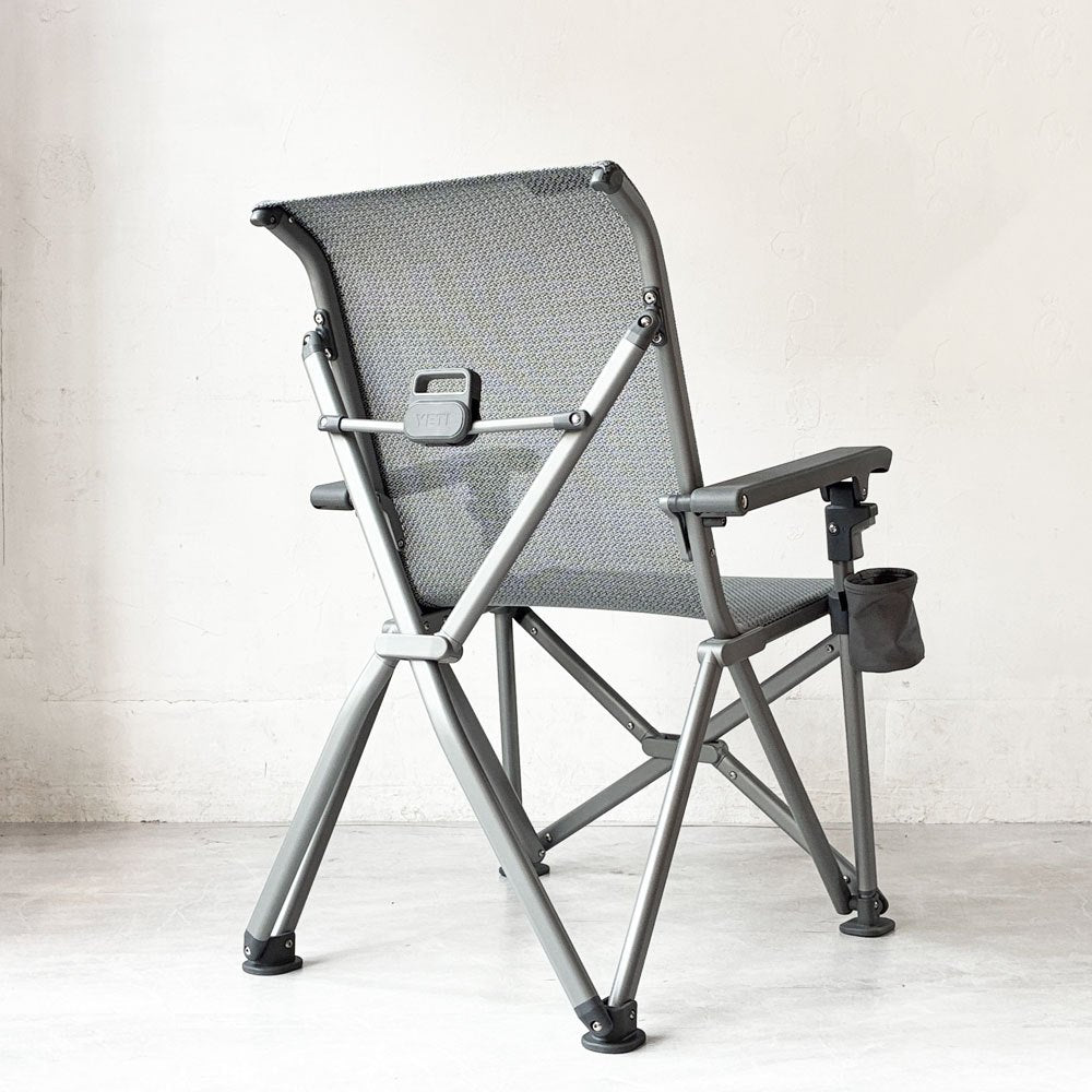 イエティ YETI トレイルヘッド Trailhead キャンプチェア フォールディングチェア アウトドア チャコール 折り畳み式 収納ケース付き アメリカ 美品 ★
