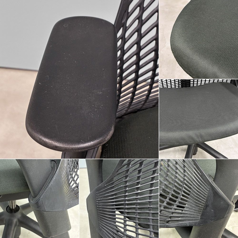 ハーマンミラー Herman Miller セイルチェア SAYL Chair デスクチェア 旧モデル イヴ・ベアール ブラック 2013年製 モダンデザイン ◎