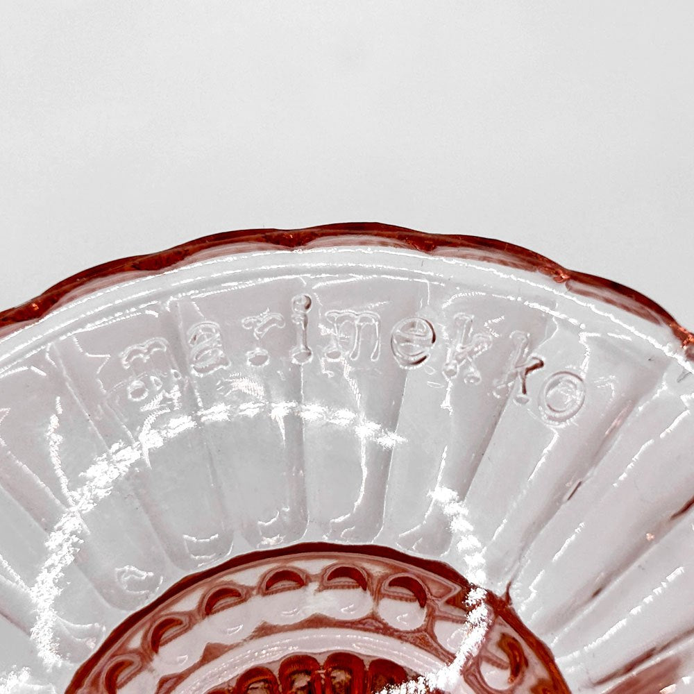 イッタラ iittala マリメッコ marimekko マリスコーリ Mariskooli マリボウル サーモンピンク Sサイズ 12cm 北欧食器 ●
