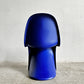 ヴィトラ vitra パントンチェア Panton Chair ブルー 屋内外使用可 ヴェルナー・パントン 旧モデル 廃番カラー ミッドセンチュリー スペースエイジ B 〓