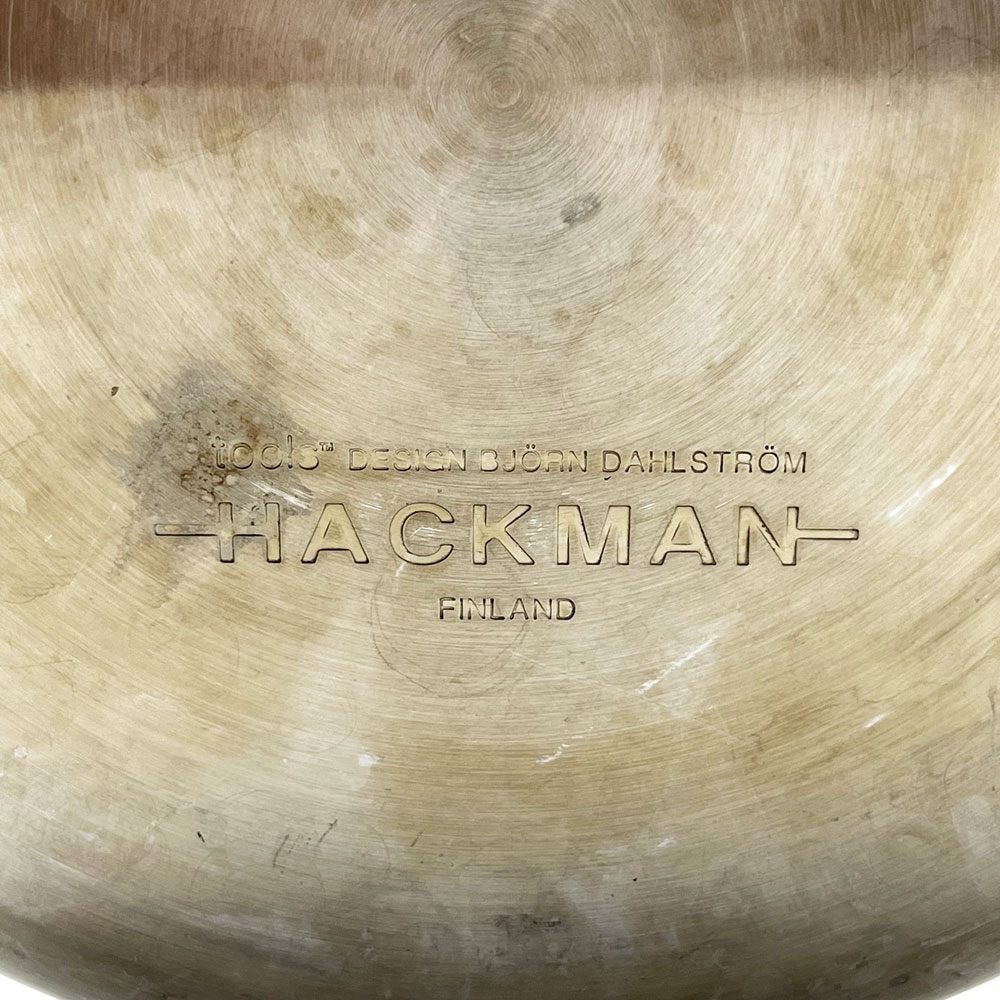 ハックマン Hackman ツールズ Tools キャセロール ステンレス 両手鍋 蓋付き 三層構造 BJORN DAHLSTROM フィンランド 22cm 5.0L ●