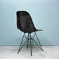 ハーマンミラー Herman Miller サイドシェルチェア セカンド 2nd FRP ブラック エッフェルベース イームズ ビンテージ ミッドセンチュリー ◎