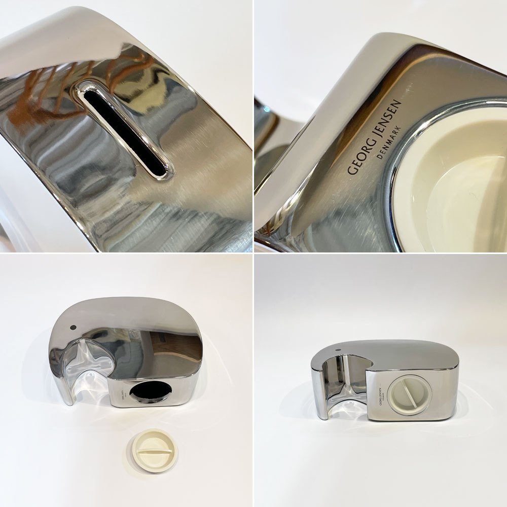 ジョージ ジェンセン GEORG JENSEN マニファント コインバンク MONEYPHANT COIN BANK 貯金箱 美品 ★