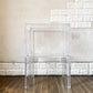 カルテル Kartell スモールゴーストバスター SMALL GHOST BUSTER コンソールテーブル サイドテーブル クリスタル W40cm フィリップ・スタルク 定価￥78,700- ◎