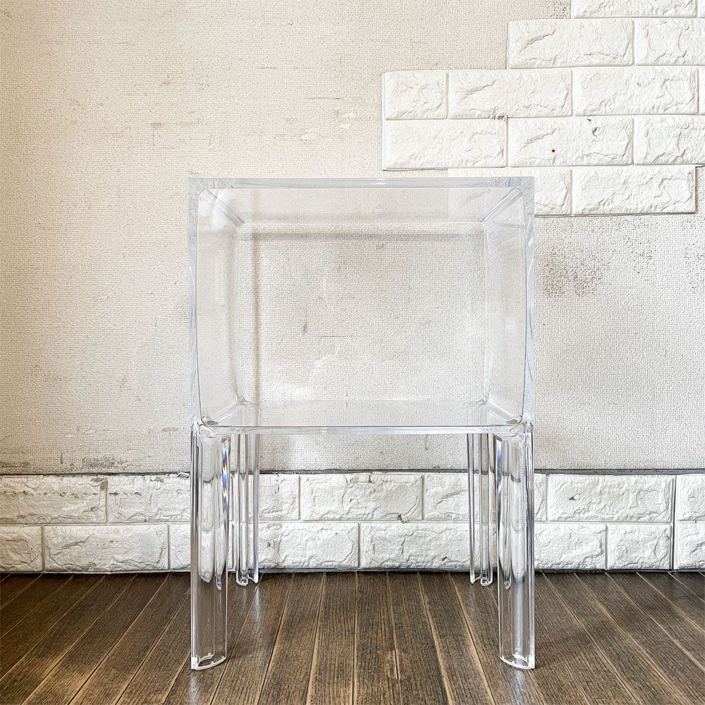 カルテル Kartell スモールゴーストバスター SMALL GHOST BUSTER コンソールテーブル サイドテーブル クリスタル W40cm フィリップ・スタルク 定価￥78,700- ◎
